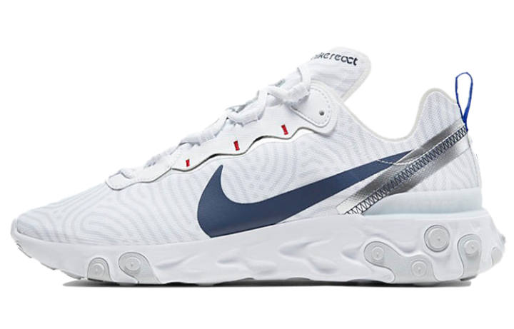 Nike Nike React Element 55 Euro Tour 'White Blue'