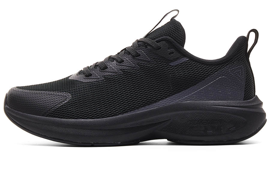 PEAK Low top Running Shoes Women's Black Magnet Gray