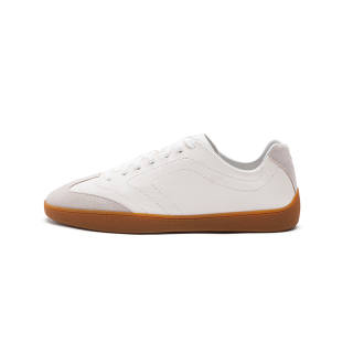 FETAQ Slip Resistant Abrasion Resistant Mid top German Army Trainers Unisex White
