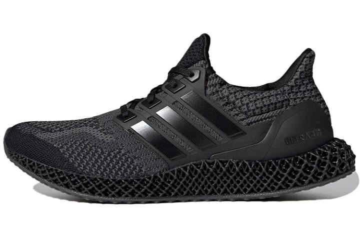 Adidas Adidas ULT Fabric Cushioning Support Cushioning Support Low top Casual Running Shoes Men's Black Gray