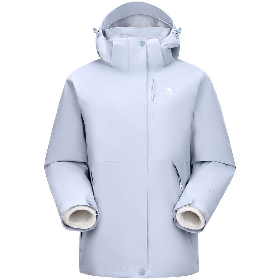 CAMEL Waterproof, Windproof, Abrasion Resistant, Thermal, And Rainproof Windbreaker Jacket Women's