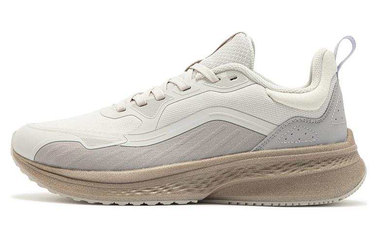 361° Comfortable Cushioning, Wear Resistant Low top Running Shoes Women's Gray Brown