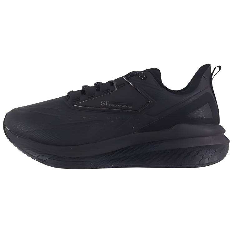 361° Slip Resistant Abrasion Resistant Low top Running Shoes Women's Black Gray