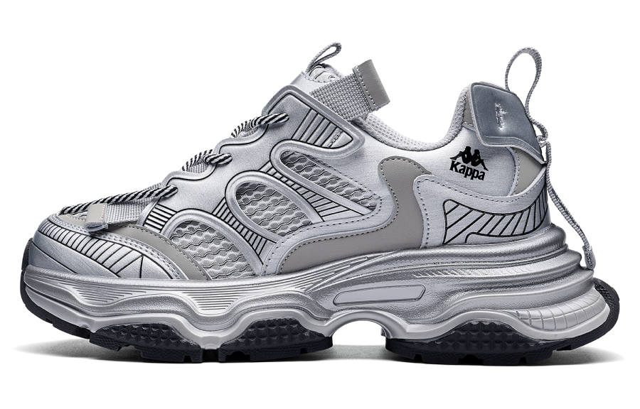 Kappa Planet Desert Island Collection Low top Running Shoes Women's Silver Gray
