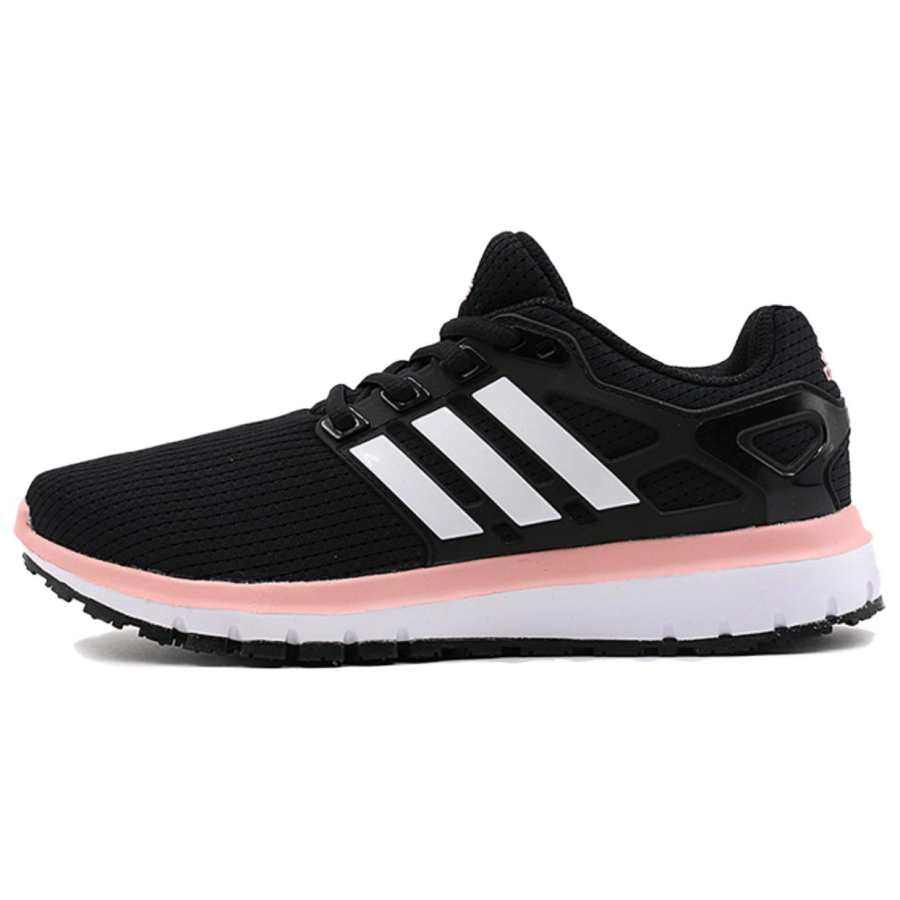 Adidas Adidas Energy Cloud Slip Resistant Abrasion Resistant Low top Running Shoes Women's Black Pink