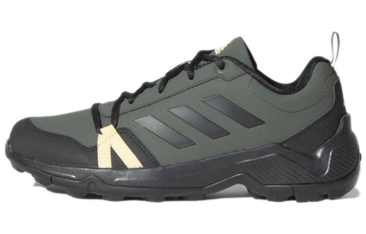 Adidas Adidas Geocach Comfortable Abrasion Resistant Slip Resistant Low top Running Shoes Men's Black Green