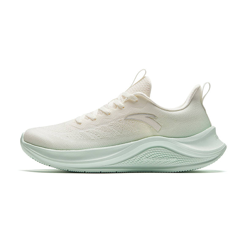 Anta Wander Low top Running Shoes Women's Beige Green