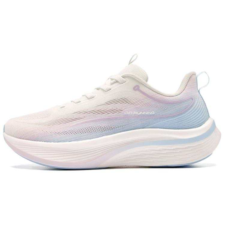 QIAODAN Q LITESPEED 6.0 Running Shoes Women's Low Top Pink Purple Blue