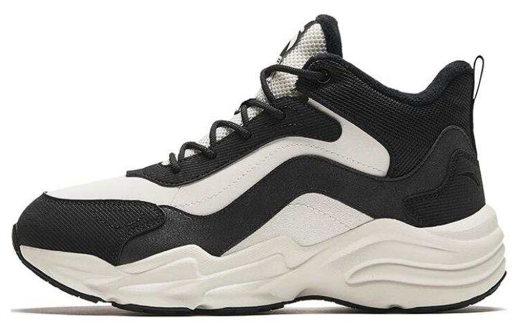 Anta Cushioning, Wear Resistant Low top Running Shoes Women's Black White