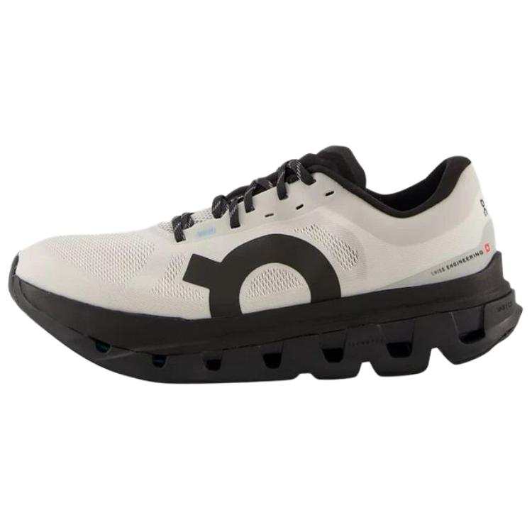 On On Running Shoes Men's Beige Black