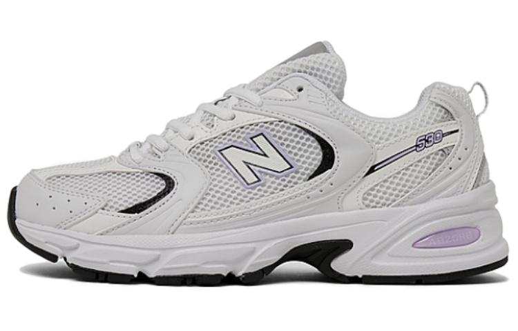 New Balance New Balance Abrasion Resistant Breathable Low top Running Shoes Women's White Purple