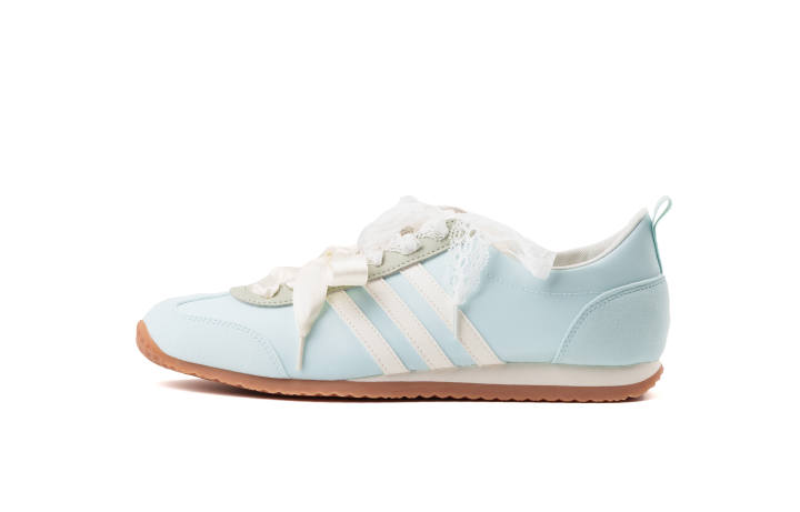 Adidas Adidas VS JOG 2.0 Cushioning Abrasion Resistant Low top Casual Shoes Unisex Light Blue