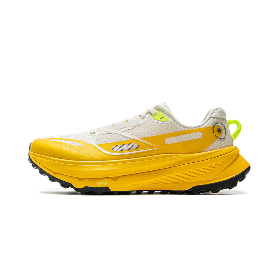 Li-Ning Li Ning De Lu Cushioning Slip Resistant Abrasion Resistant Rebound Low top Casual Trail Running Shoes Men's