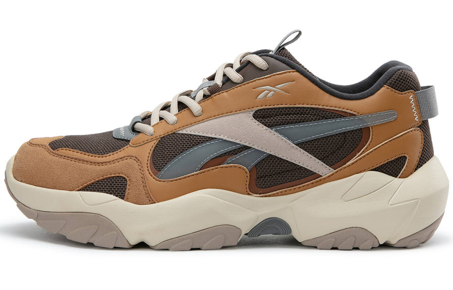 Reebok FLUFFI PUFF CN Low top Running Shoes Unisex Brown Yellow