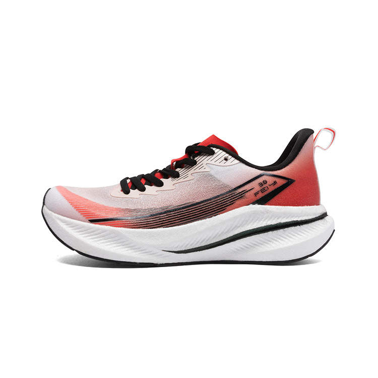 LPMX LPMX Rebound Lightweight Breathable Running Shoes Unisex Agate Red Black