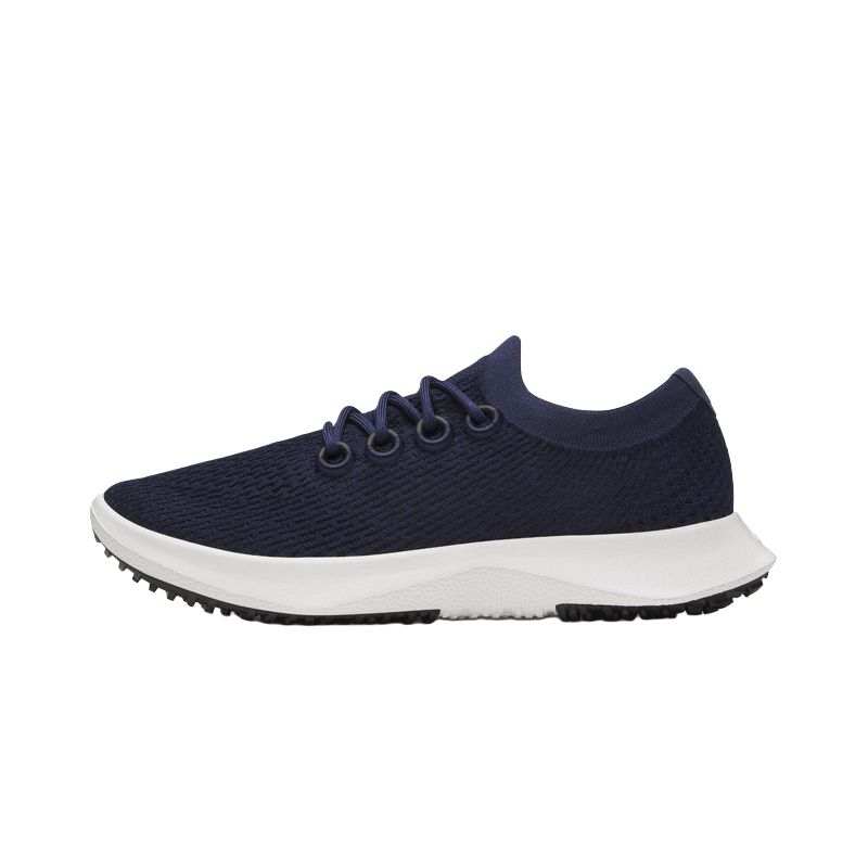Allbirds Abrasion Resistant Low top Casual City Commuting Running Shoes Men's Navy Blue