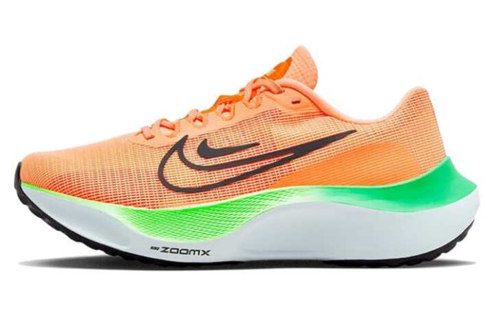 Nike Nike Zoom Fly 5 Low top Carbon Plate Running Shoes Women's Orange, Black, Green
