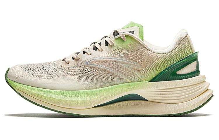 Anta Champion 3PRO Comfortable Low top Running Shoes Men's White Green