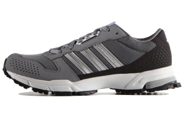 Adidas Adidas Marathon 10 TR Low top Running Shoes Men's Gray Silver White