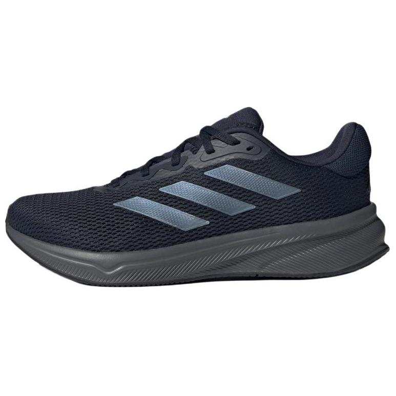 Adidas Adidas Response Slip Resistant Abrasion Resistant Low top Casual Running Shoes Men's Ink Blue