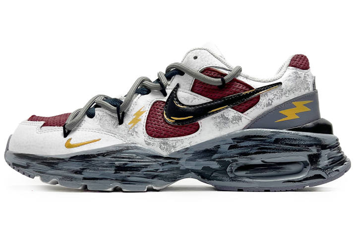 Nike Nike Air Max Fusion Textile, Leather Low top Running Shoes Women's Gray