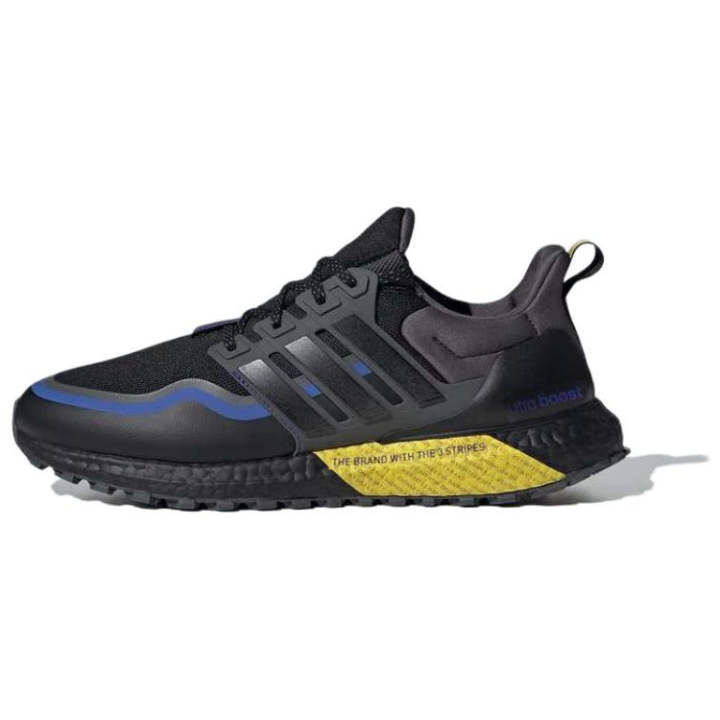 Adidas Adidas Ultraboost 21 Low top Running Shoes Unisex Black Yellow