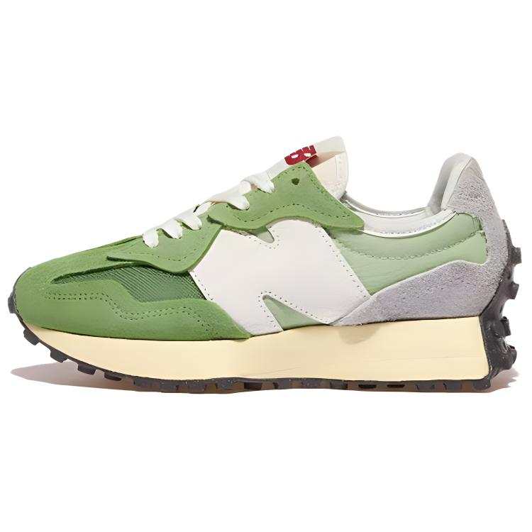 New Balance New Balance NB 327 Fashion Mesh Low top Running Shoes Unisex Green Gray