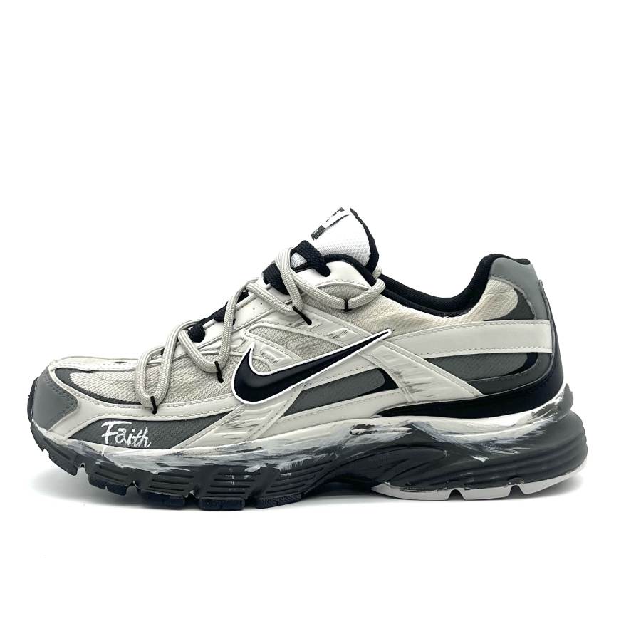 Nike Nike Initiator Cushioning Abrasion Resistant Support Low top Running Shoes Unisex Beige Gray