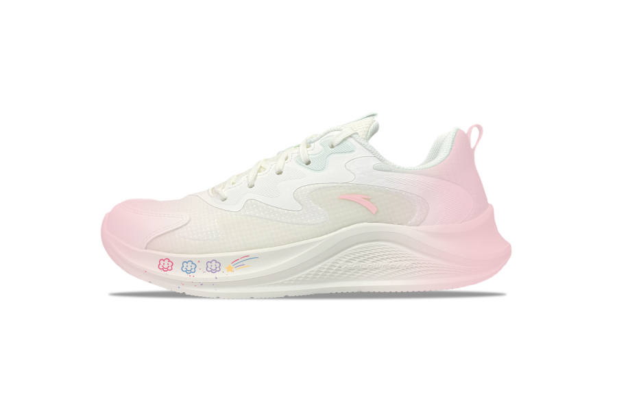 Anta Textile, Synthetic Leather Abrasion Resistant, Breathable, Lightweight Low top Casual Sprint Running Shoes Women's