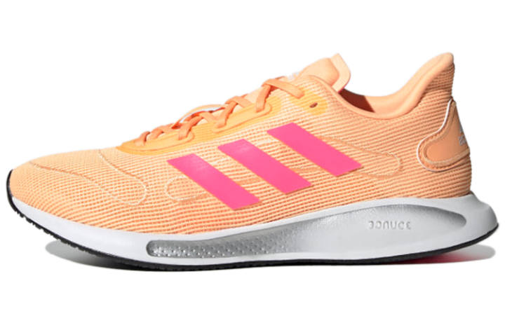 Adidas Adidas Galaxar Running Shoes Women's Low Top Orange/White