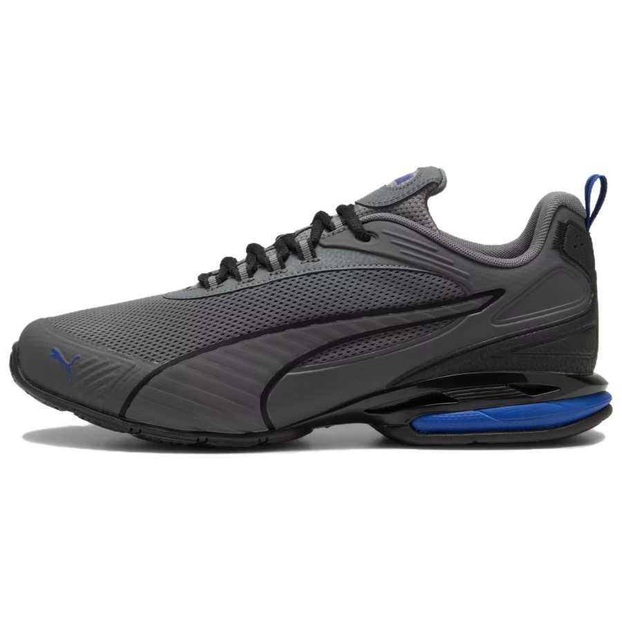 PUMA Slip Resistant Slip Resistant Low top Casual Running Shoes Unisex Gray Black