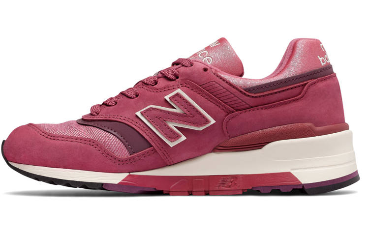 New Balance 997 Wmns New Balance Made in Usa 'Pink Burgundy' Women's
