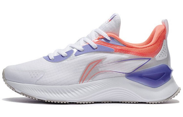 Li-Ning Li Ning YueYing Element Running Shoes Women's Low Top White/Purple