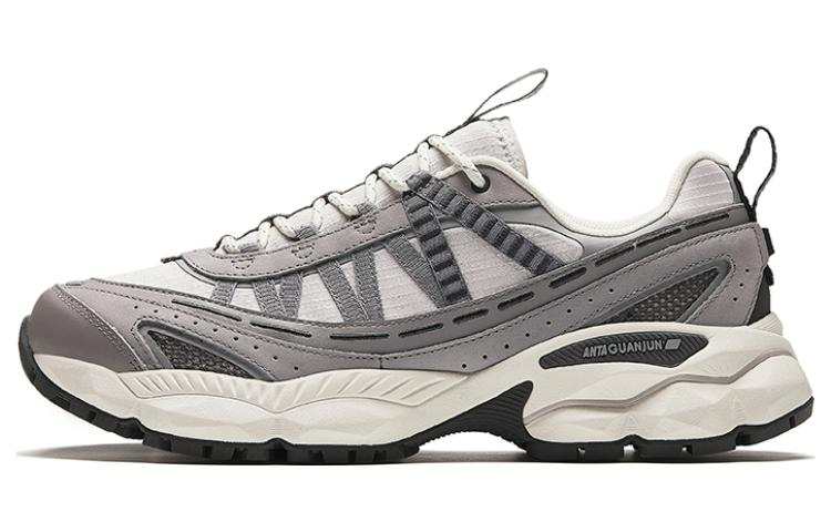 Anta Champion AG G02 Versatile Abrasion Resistant Low top Running Shoes Men's Light Silver Gray