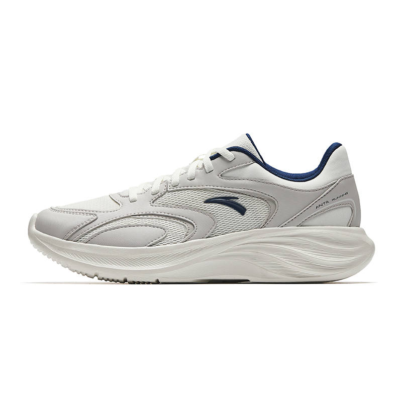 Anta Nebula 2 Low top Casual Running Shoes Men's White Gray