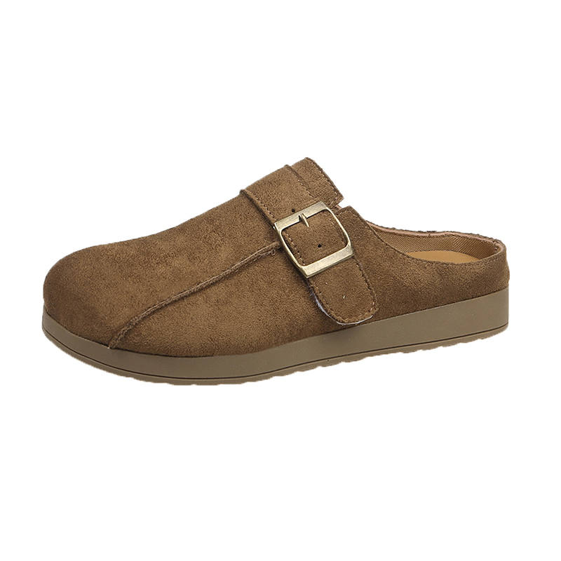 KLAOSD Slip Resistant Abrasion Resistant Closed Toe Slippers Women's