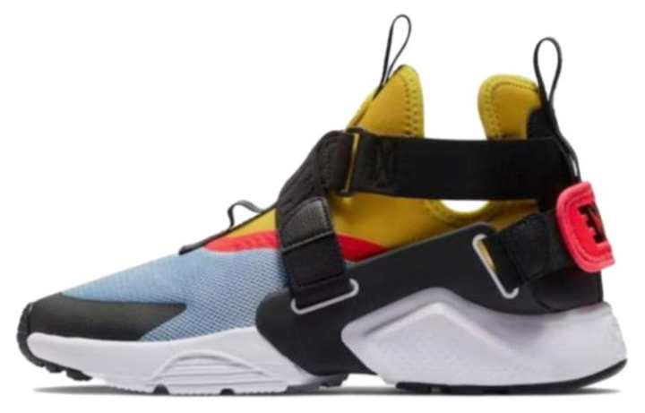 Nike Nike Air Huarache City Aluminum Bright Citron Bright Crimson Women's