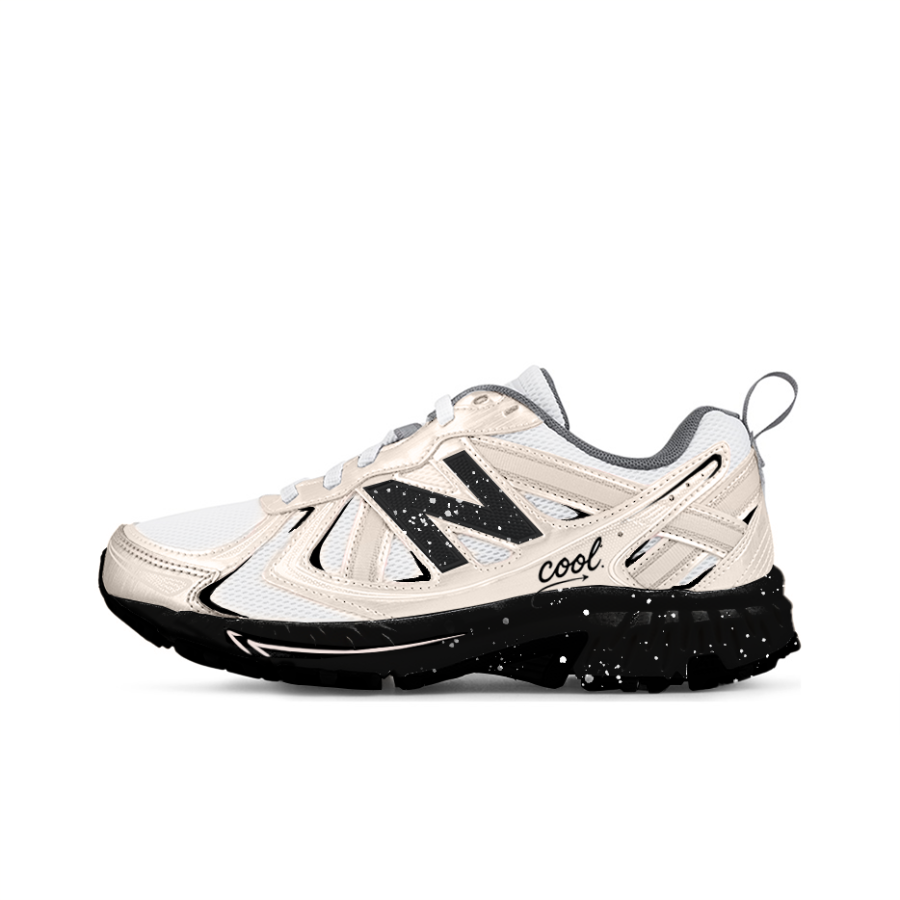 New Balance New Balance NB 410 V5 Low top Running Shoes Unisex Beige Black