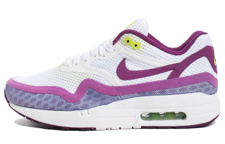 Nike Nike Air Max 1 Br White Bright Grape Venom Green Women's