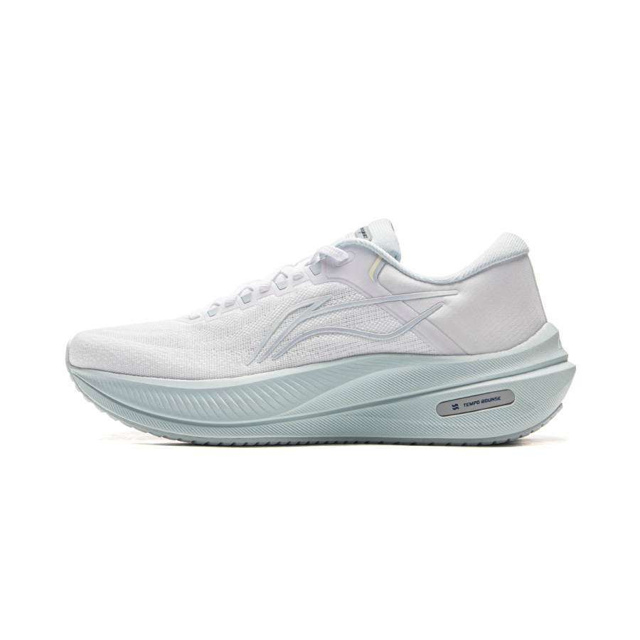 Li-Ning Li Ning Yueying 5 Low top Sky Wave Technology Casual Running Shoes Women's Standard White