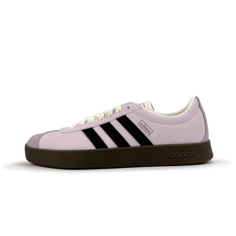 Adidas Adidas Vl Court Classic Grape Soda Synthetic Leather Cushioning Abrasion Resistant Cushioning, Wear Resistant Low top