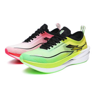 WANBUZHE Running Shoes Unisex Low Top Green, Pink
