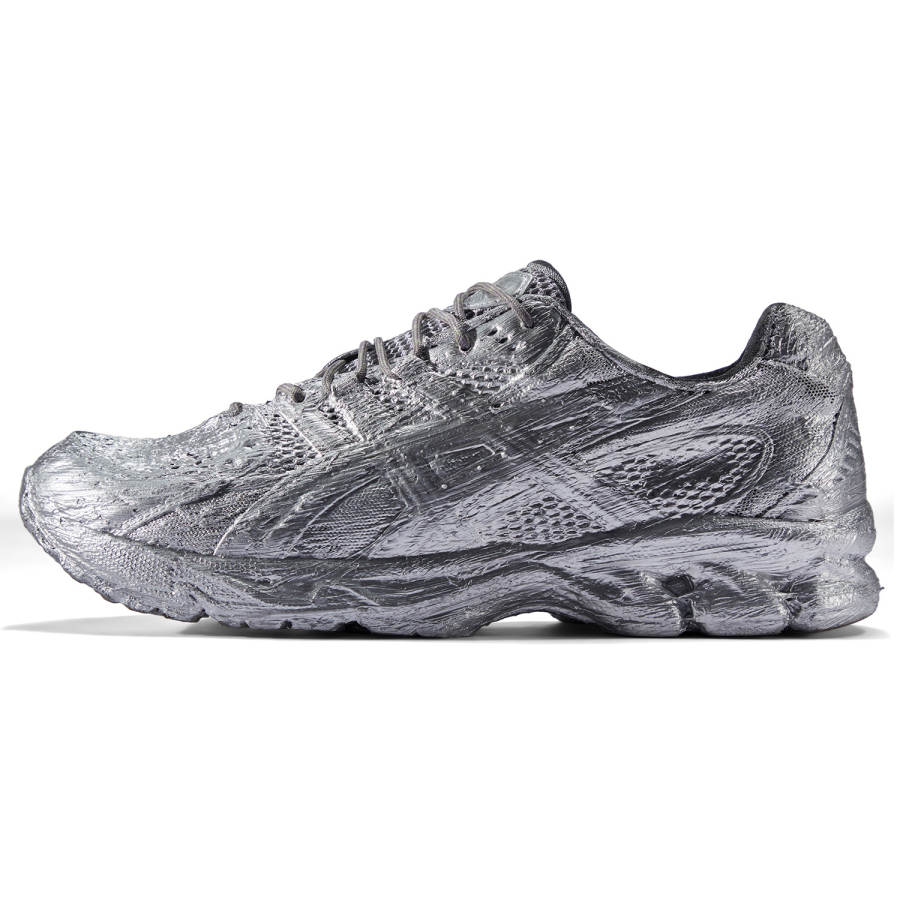 ASICS E.M.B.V x Asics GEL Nimbus 10.1 Slip Resistant Abrasion Resistant Casual Running Shoes Unisex Liquid Silver