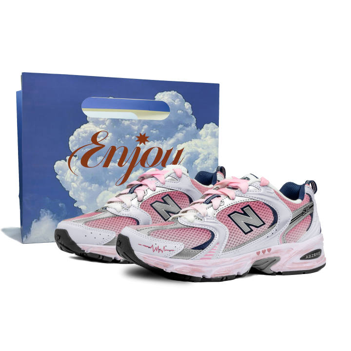 New Balance New Balance NB 530 Running Shoes Unisex Low Top Pink/White