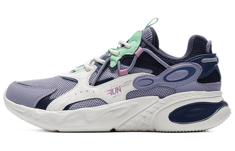 361° BOUND Technology Mesh Low top Running Shoes Women's Purple Blue