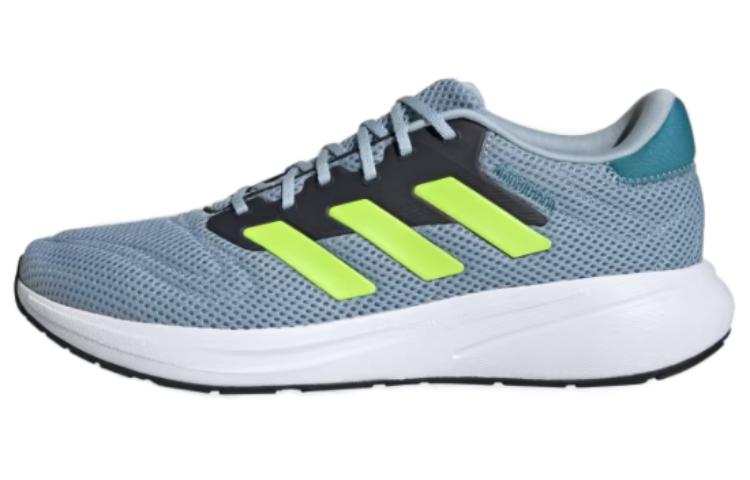 Adidas Adidas Response Abrasion Resistant Breathable Abrasion Resistant Breathable Low top Running Shoes Unisex Blue Green