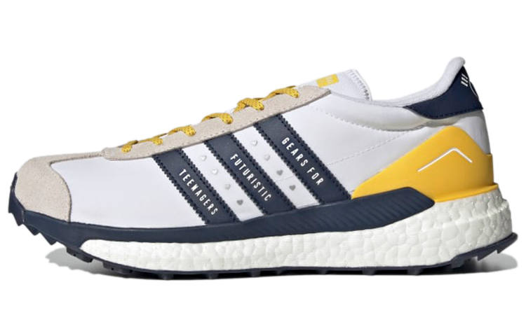 Adidas Originals HUMAN MADE x Adidas Originals COUNTRY Low top Running Shoes Men's White Gray Blue