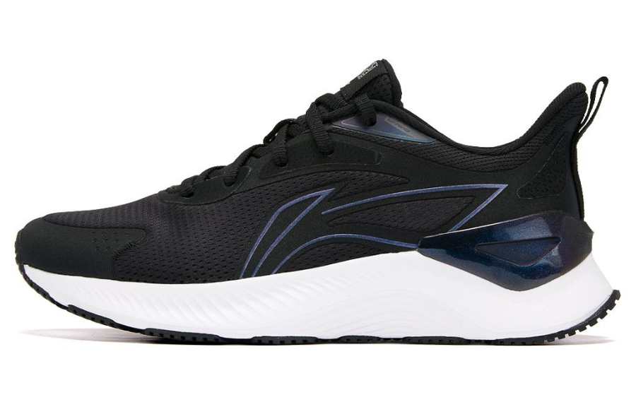 Li-Ning Li Ning YueYing 3.0 Cushioning Abrasion Resistant Breathable Low top Running Shoes Women's Black Silver