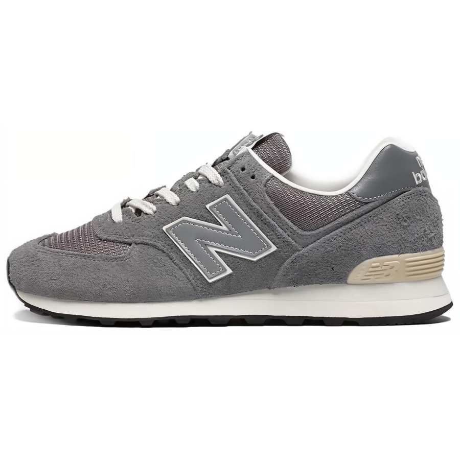 New Balance New Balance x Pottery NB 574 Comfortable Abrasion Resistant Low top Running Shoes Unisex Gray