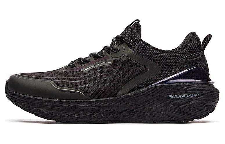 361° Comfortable Slip Resistant Abrasion Resistant Low top Running Shoes Men's Black Gray